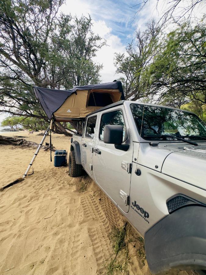 Explore Maui'S Diverse Campgrounds And Uncover The Island'S Beauty From Fresh Perspectives Every Day As You Journey With Aloha Glamp'S Great Jeep Equipped With A Rooftop Tent Paia Buitenkant foto